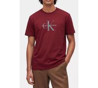 Calvin Klein Ss Hero Monologo Tee Renaissance Red Taglia: L | Magliette basic Outlet | Uomo | Rosso