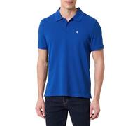 Calvin Klein SS Monogram Pique Polo Lv040Em269, Polo a Maniche Corte, Uomo, Blu (Chase Blue), XL