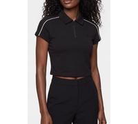 Calvin Klein Ss Punto Milano Polo Black Taglia: S | Polo Outlet | Donna | Nero