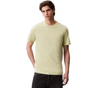 Calvin Klein SS Smooth CTTN Solid Crewnk Tee Lv040Hm265, Magliette Uomo, Beige (Winter Pear), S