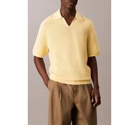 Calvin Klein Ss Snowy Tech Knit Sunlight Taglia: XXL | Polo Outlet | Uomo | Bianco