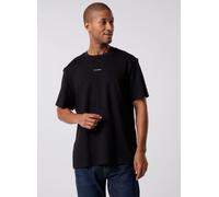 Calvin Klein - Ss Stretch Pique Nano Easy Tee Nero - Abbigliamento M Nero
