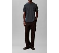 Calvin Klein Ss Tonal Stripe Crew Nearly Navy Taglia: XXL | Magliette basic Outlet | Uomo | Blu
