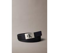 Calvin Klein Men'ssnl LV04D7087GCinture LV04D7087G Mono Placca 35 mm, NERO, 90