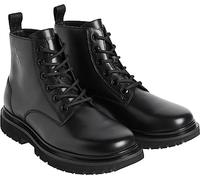 Calvin Klein Stivali da donna Eva Mid con lacci LTH Wl Wn Yw0yw01147, Black, 38 EU