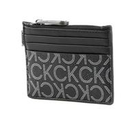 Calvin Klein Subtle Mono 6CC Holder With Zip Black Classic Mono