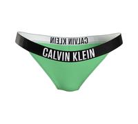 Slip bikini Calvin Klein Brazilian Intense Power verde chiaro nero donna - M