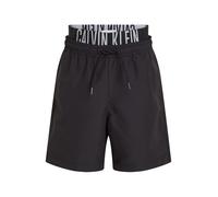Calvin Klein Swimwear Pantaloncini da bagno 'Intense Power' grigio chiaro / nero Bambini Calvin Klein Swimwear 164-176