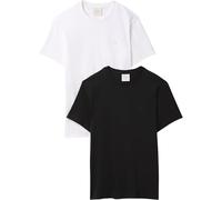 Calvin Klein T-Shirt da Uomo in Cotone Elasticizzato Slim 2Pk LV04LD245G, Multicolore, S