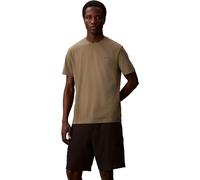Calvin Klein T-Shirt Girocollo da Uomo con Micro Logo SS LV04LC255G, Beige, S