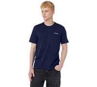 Calvin Klein T-Shirt Girocollo da Uomo con Micro Logo SS LV04LC255G, Blu (Zaffiro Scuro), M