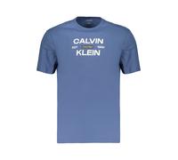 CALVIN KLEIN T-SHIRT MANICHE CORTE UOMO BLU