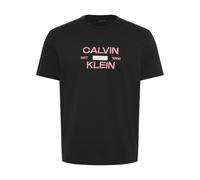 Calvin Klein - T-shirt Stack Grap - - Tops - Uomo - Nero - M