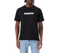 Calvin Klein T-shirt uomo manica corta con logo nero