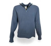 Calvin Klein - Tech Merino Stretch Quarter Zip Knit - -Knitwear -Uomo -Blu -L