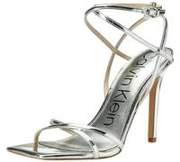 Calvin Klein Tegin, Sandali con Tacco Donna, Argento 040, 37 EU
