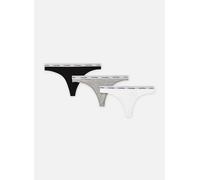 Calvin Klein - Thong 3Pk 000QD5209E Nero - Abbigliamento L Nero