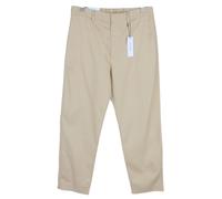 Calvin Klein Tinto Tencel Affusolato Uomo Pantaloni W31/L32 Marrone Misto Lino