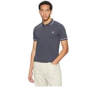 Calvin Klein Tipping Slim Polo J30J315603, Polo a Maniche Corte, Uomo, Blu (India Ink), S