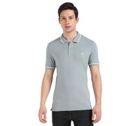 Calvin Klein Tipping Slim Polo J30J315603, Polo a Maniche Corte, Uomo, Grigio (Lead), M