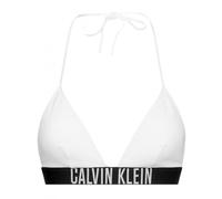 Calvin Klein Top Bikini a Triangolo Donna Imbottito, Bianco (PVH Classic White), XS