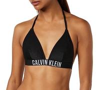 Calvin Klein Top Bikini a Triangolo Donna senza Ferretto, Nero (Pvh Black), S