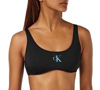 Calvin Klein Top Bikini Donna senza Ferretto, Nero (Pvh Black), M