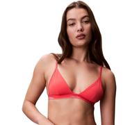 Calvin Klein Top da Bagno da Donna Triangle LV00Q61208, Rosa, XS