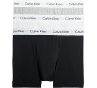 Calvin Klein Trunk 3pk 0000u2662g, Costume da Bagno Uomo, Multicolour (Black/White/Grey Heather), XL (Pacco da 3)