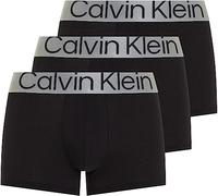 Calvin Klein Trunk 3pk 000nb3130a Boxer, Nero (Black), XS Uomo
