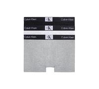 Boxer Calvin Klein All Over Print CK96 grigio bianco nero (3 unità) - XL