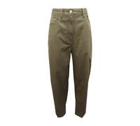 Calvin Klein - Twill High Trouser - - Trousers - Donna - Verde - M