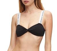 Calvin Klein Twist Bandeau-RP, Reggiseno Bikini Donna, Nero (PVH Black BEH), (Taglia Produttore: Small)