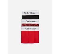 Calvin Klein - Low Rise Trunk 3Pk LV00NB4564 Rosso - Abbigliamento L Rosso