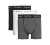 Calvin Klein Uomo Pantaloncini Boxer Confezione da 3 Intimo, Multicolore (White/B&W Stripe/Black), XL