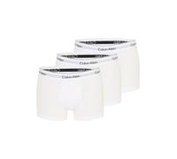 Calvin Klein Underwear TRUNK ICON COTTON STRETCH 3-PACK men Boxers & Briefs white in taglia:S