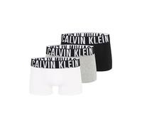 Calvin Klein Baule Confezione da 3 Pezzi, Nero, Grigio Heather, Bianco, XL Uomo