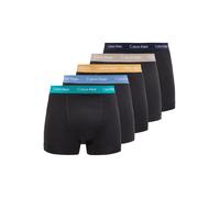 Calvin Klein Men Trunk 5pk Blue (Black Bodies with Driftwood/MOONLI) XL