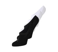 Calvin Klein Underwear Calzino invisibile nero / bianco Donna Calvin Klein Underwear 39-42