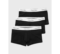 Calvin Klein Underwear LOW RISE TRUNK ICON COTTON STRETCH 3-PACK men Boxers & Briefs black in taglia:S