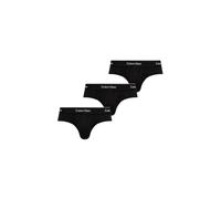 Slip Calvin Klein Hip nero puro (3 unità) - L