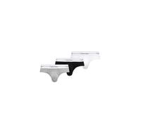 Slip Calvin Klein Hip grigio bianco nero (3 unità) - M