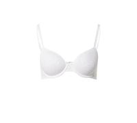 Calvin Klein Donna Reggiseno a Mezza Coppa Lightly Lined Elasticizzato, Bianco (White), 1C