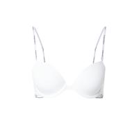 Calvin Klein Donna Reggiseno a Mezza Coppa Lightly Lined Elasticizzato, Bianco (White), 2C