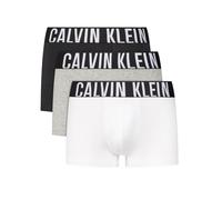Calvin Klein Underwear set 3 boxer in cotone nero bianco grigio XL