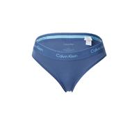 Calvin Klein Donna Slip Taglio Bikini con Fascia con Logo, Blu (Dark Denim), L