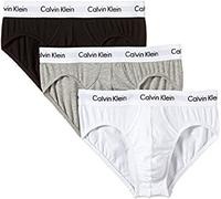 Calvin Klein UomoSlip Bianco / Nero / Grigio Sfumato, Taglia L,