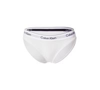 Calvin Klein Donna Slip Taglio Bikini con Fascia con Logo, Bianco (White), L