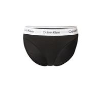 Calvin Klein Donna Slip Taglio Bikini High Leg con Fascia con Logo, Nero (Black), M