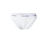 Calvin Klein - Slip bikini bianco sgambato in modal M